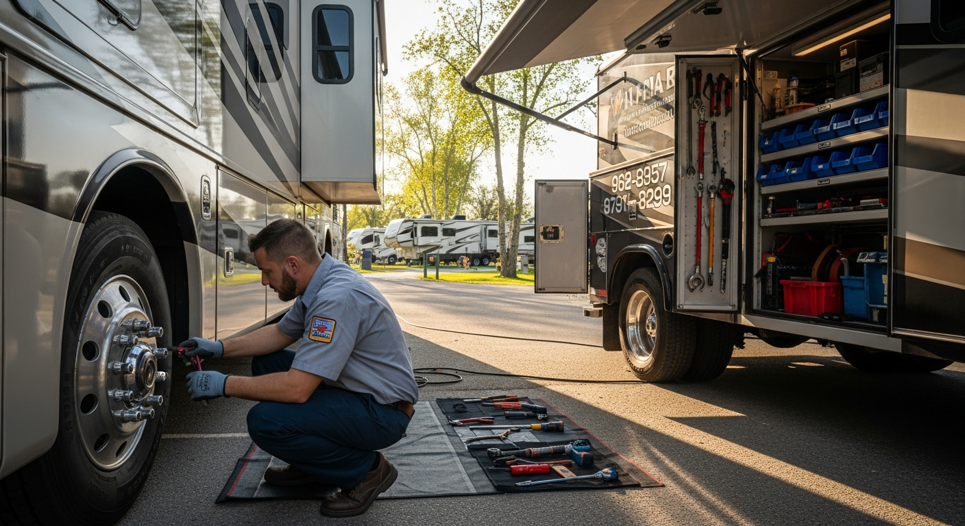 Mobile RV Repair Business: How to Manage Jobs From Your Truck